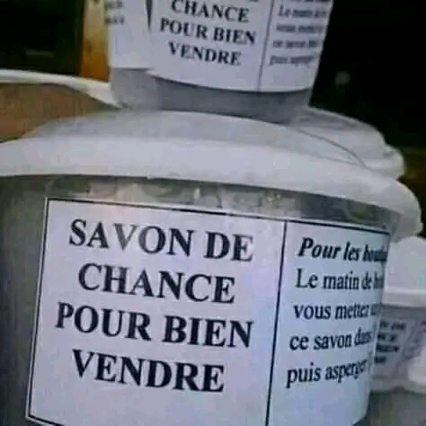 Savon de Chance pour Bien Vendre